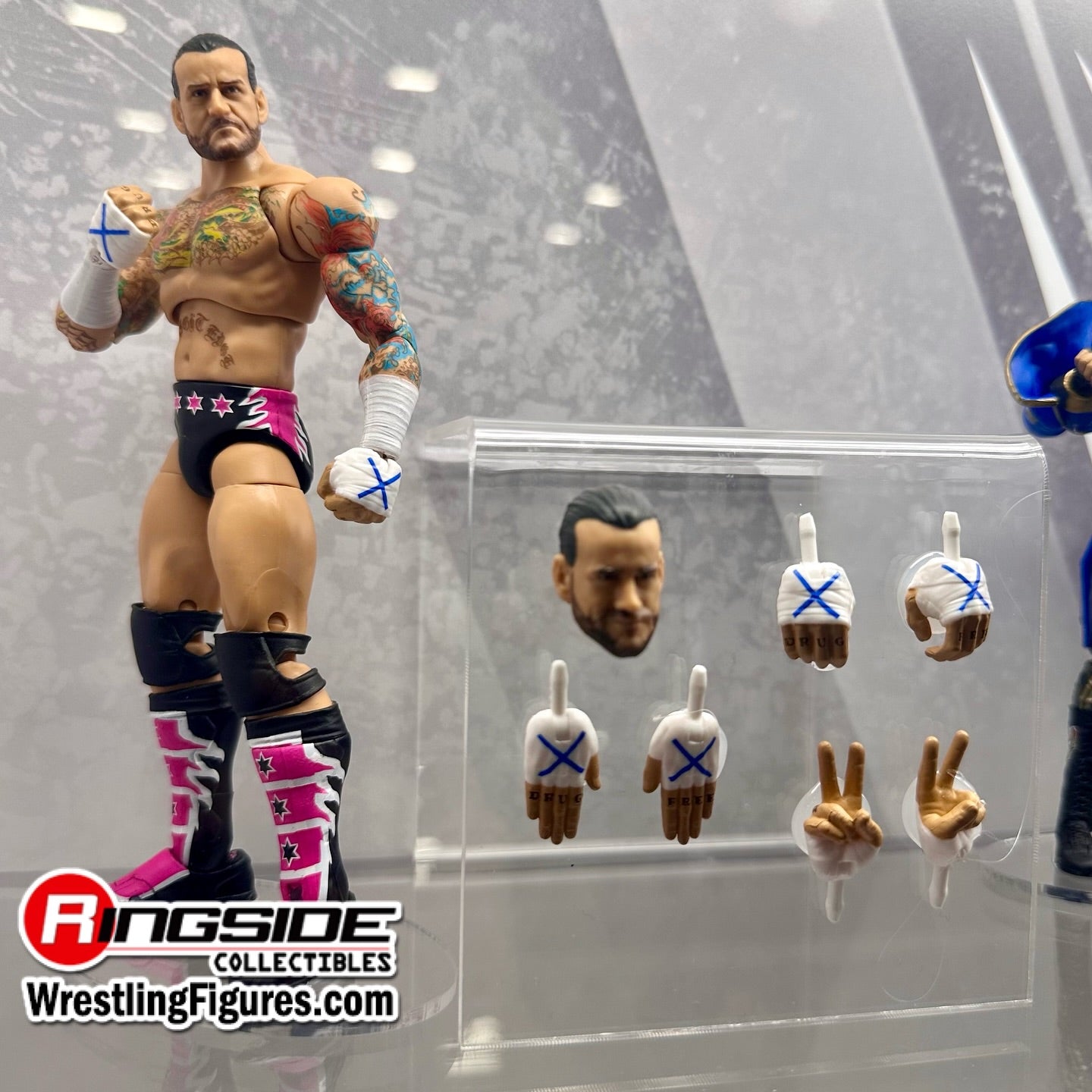 CM Punk (Macho Gear) - WWE Elite 113 Figura de acción de lucha libre CM Punk (Macho Gear) - WWE Elite 113 Figura de acción de lucha libre
