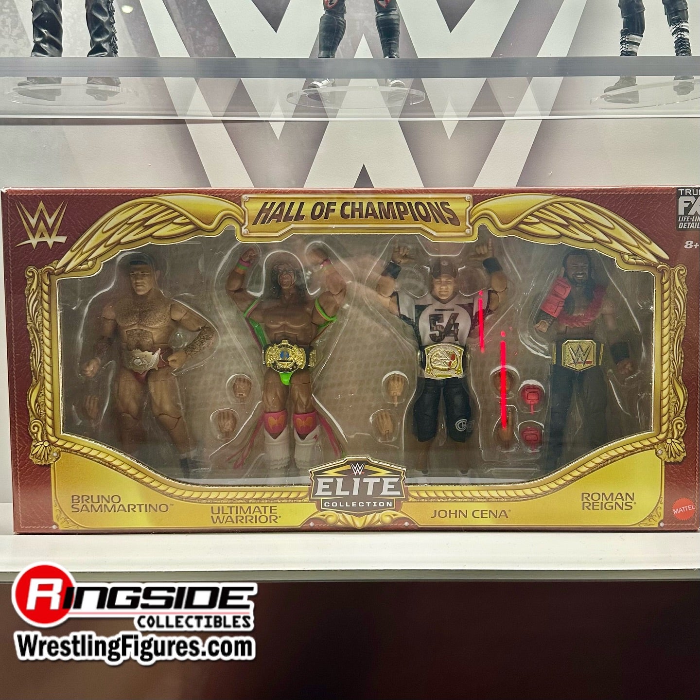 2025 WWE Mattel Elite Collection Hall of Champions 4-Pack [Exclusive]