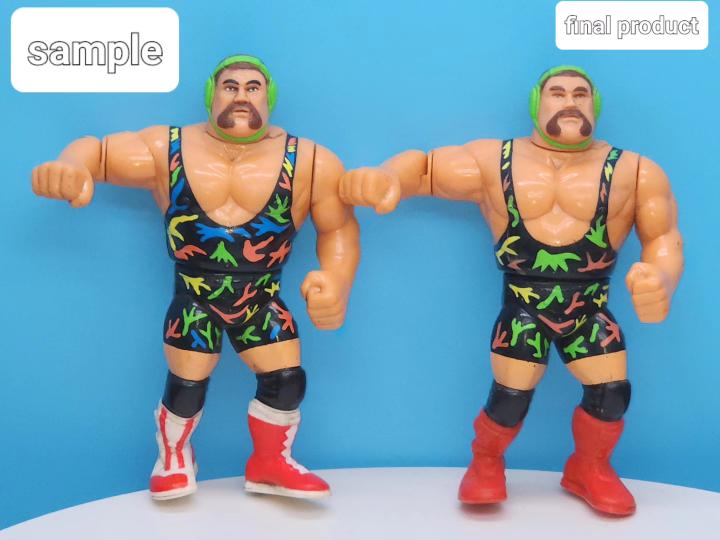 1994 WWF Hasbro Series 9 Rick Steiner with Steiner Slam!
