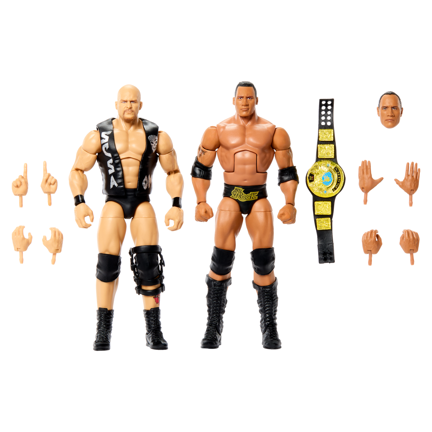 2026 WWE Mattel Elite Collection WrestleMania X-Seven 2-Pack: "Stone Cold" Steve Austin vs. The Rock