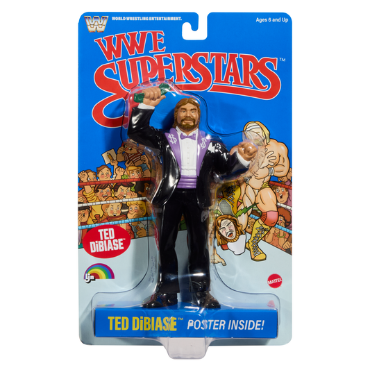 2026 Mattel LJN WWE Superstars Series 4 Ted DiBiase