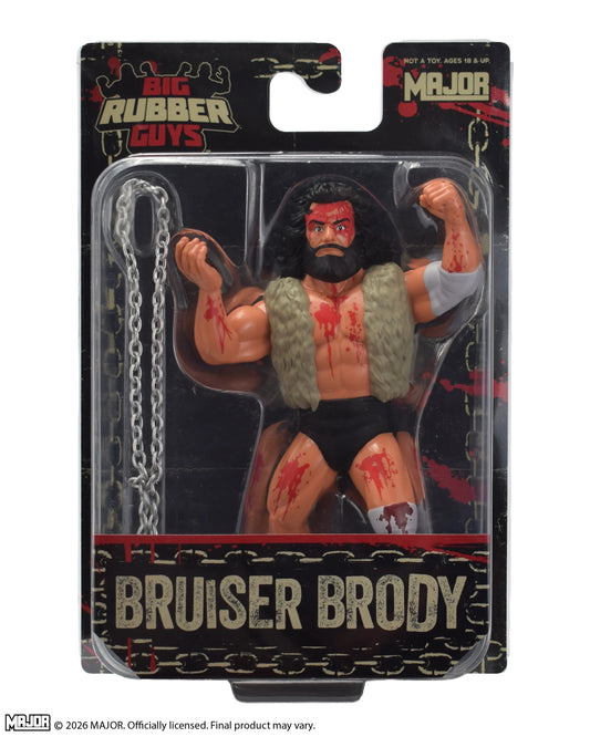 2026 MAJOR Big Rubber Guys Limited Edition Bruiser Brody [Bloody]