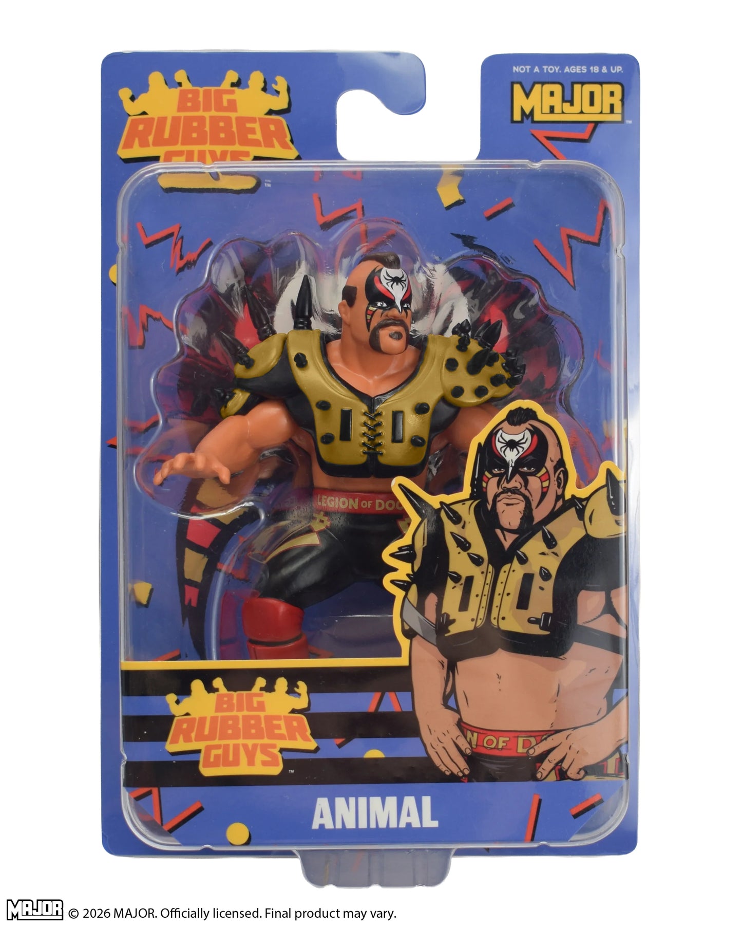 MAJOR Big Rubber Guys Animal [Gold]