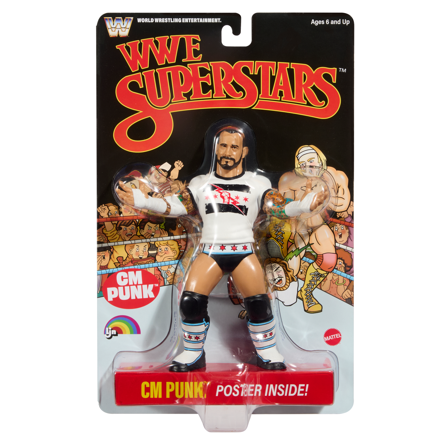2026 Mattel LJN WWE Superstars Series 4 CM Punk [Chase]
