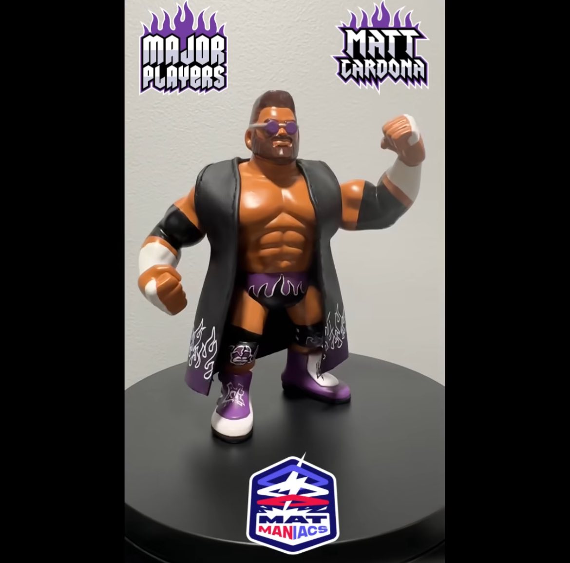 Nerd Closet Mat Maniacs Series 2 Major Players: Brian Myers & Matt Cardona