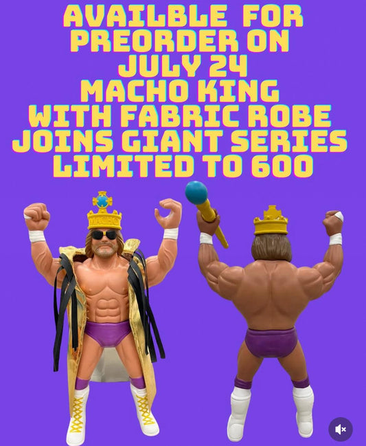 LaToonie Wrestling Giant Series 8" Scale "Macho King" Randy Savage