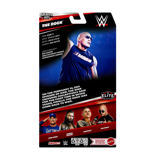 2026 WWE Mattel Elite Collection Greatest Hits Series 13 The Rock