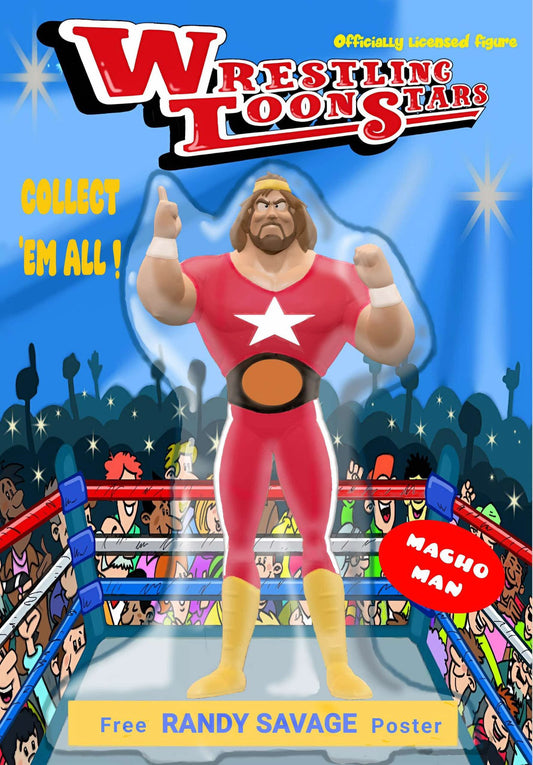 LaToonie Wrestling Toon Stars 5.5" Scale Randy Savage