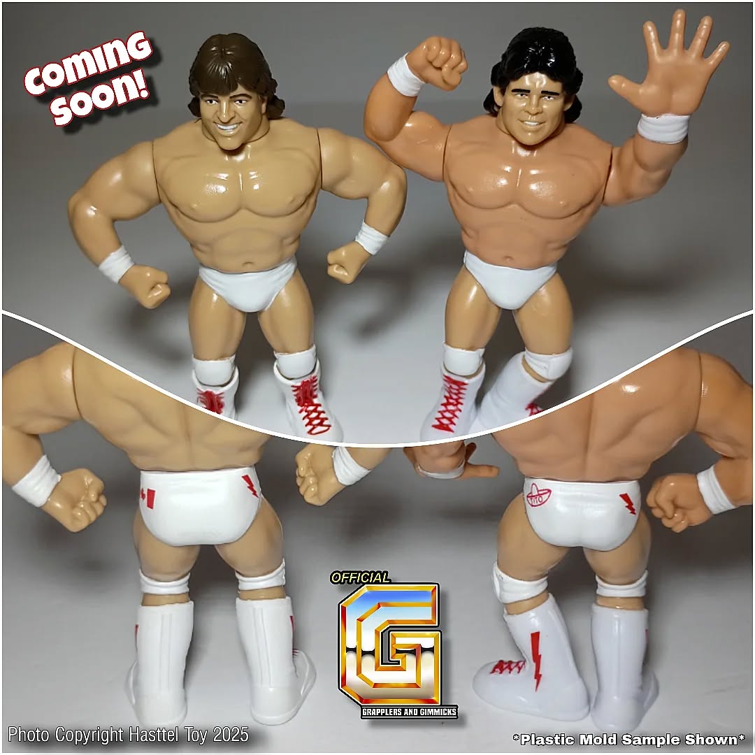 2025 Hasttel Toy Grapplers & Gimmicks Strike Force 2-Pack: Tito Santana & Rick Martel