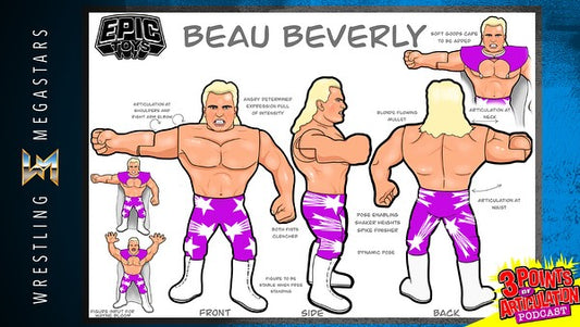 Epic Toys Wrestling Megastars 2-Pack: Beverly Brothers