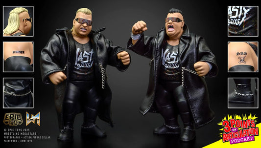 Epic Toys Wrestling Megastars 2-Pack: Nasty Boys [With Black Shirts]