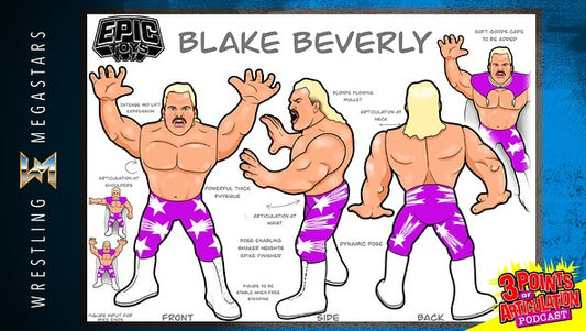 Epic Toys Wrestling Megastars 2-Pack: Beverly Brothers
