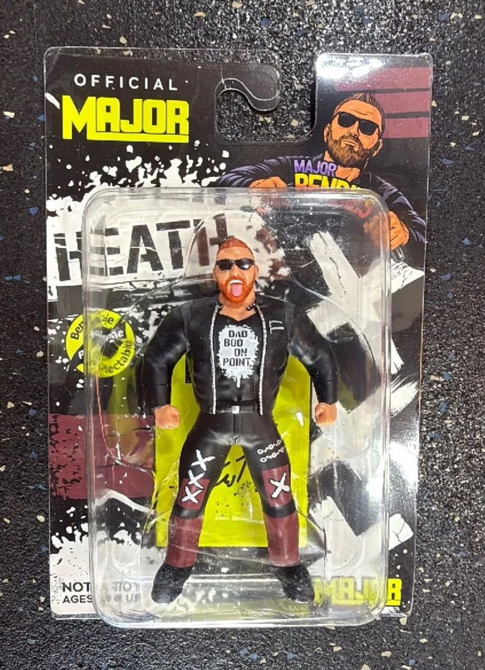 2025 Major Wrestling Figure Podcast Major Bendies Heath [Exclusive]