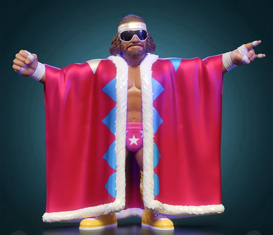 Toy Notion Wrestle Feds Series 2 "Macho Man" Randy Savage [March 1987]