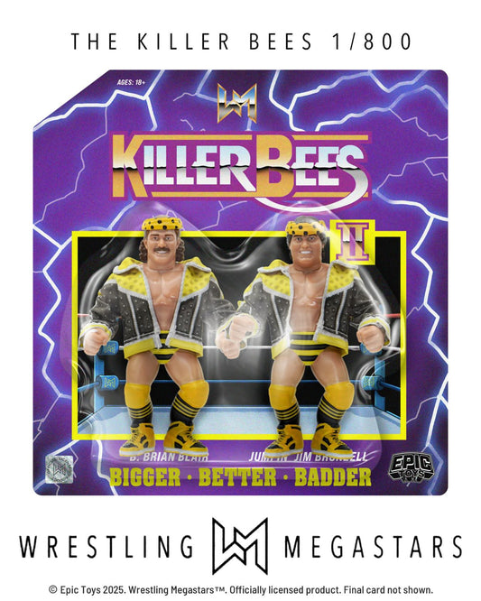 Epic Toys Wrestling Megastars 2-Pack: The Killer Bees