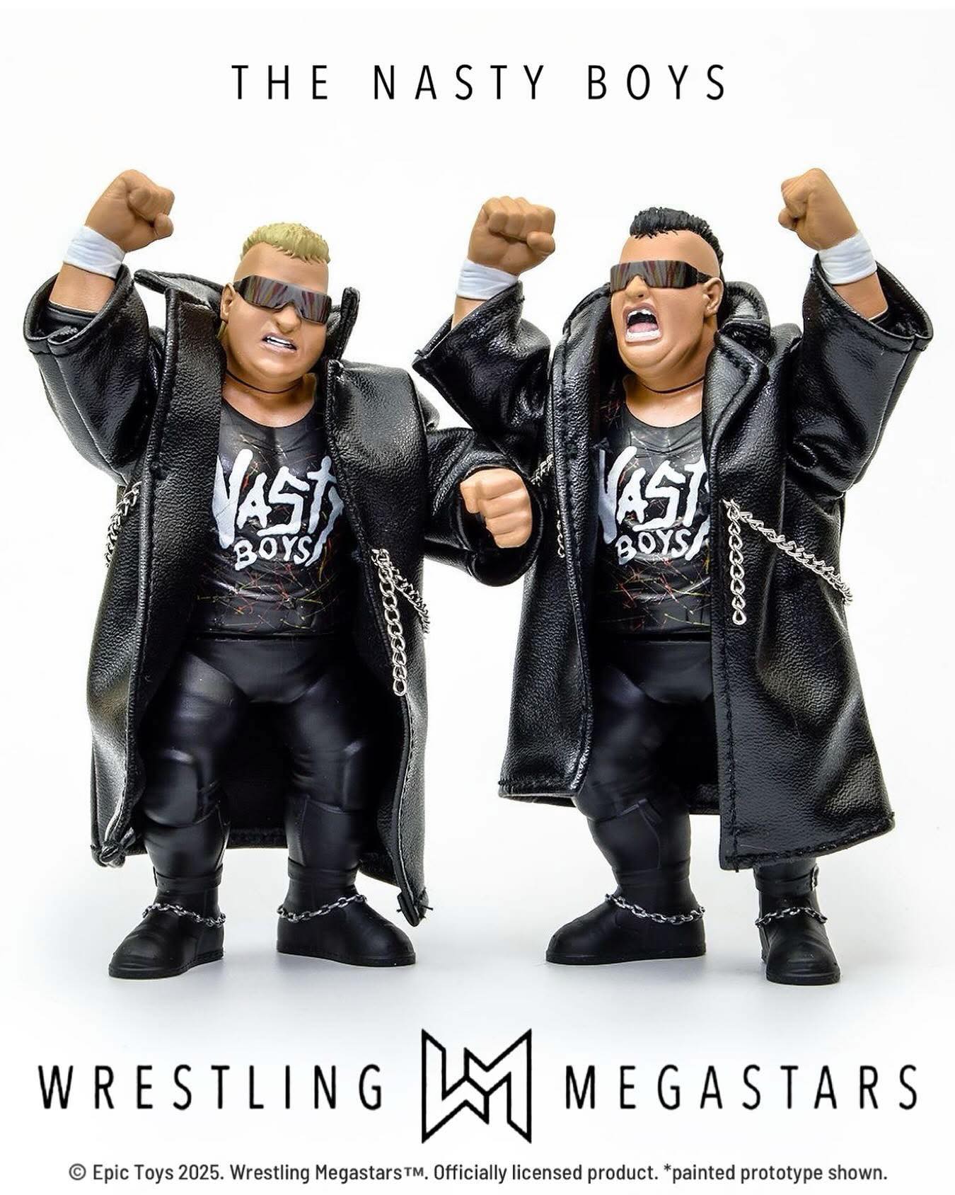 Epic Toys Wrestling Megastars 2-Pack: Nasty Boys [With Black Shirts]