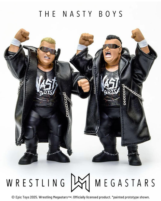 Epic Toys Wrestling Megastars 2-Pack: Nasty Boys [With Black Shirts]