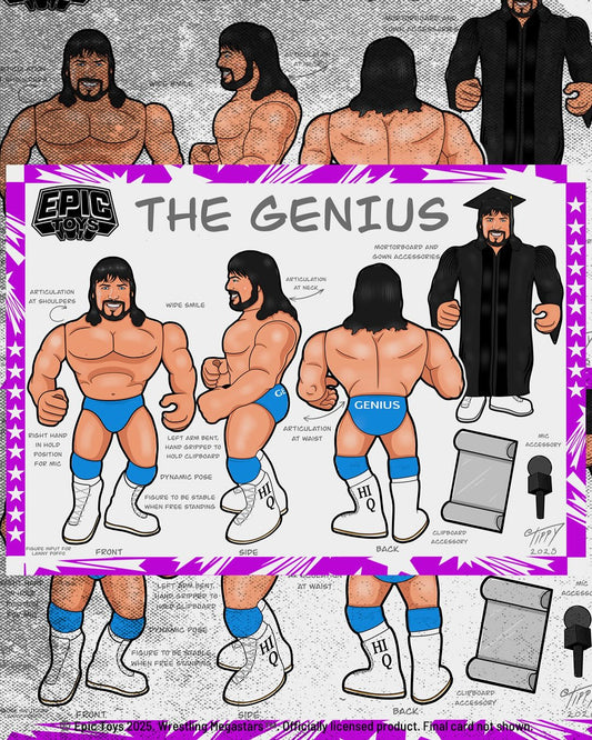 Epic Toys Wrestling Megastars The Genius