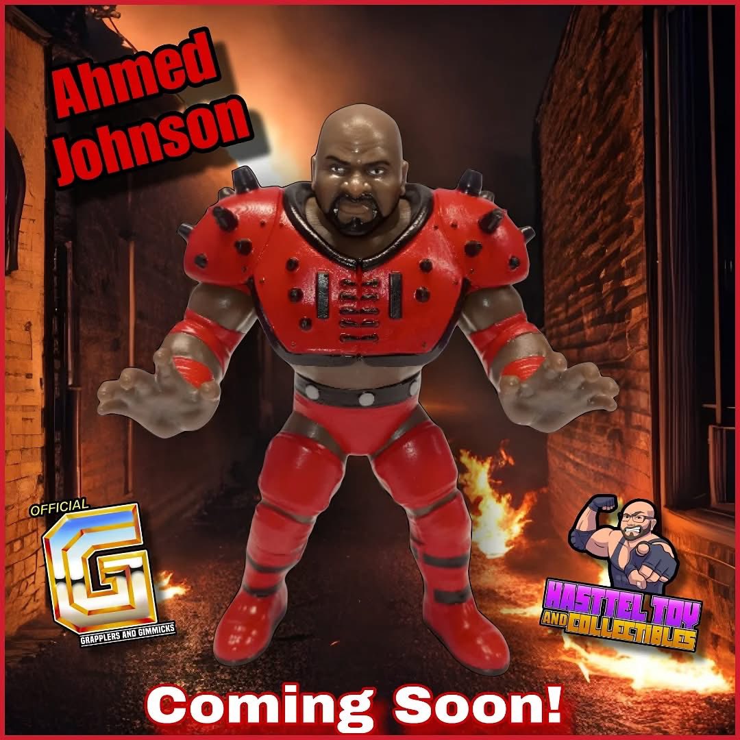 2026 Hasttel Toy Grapplers & Gimmicks Ahmed Johnson
