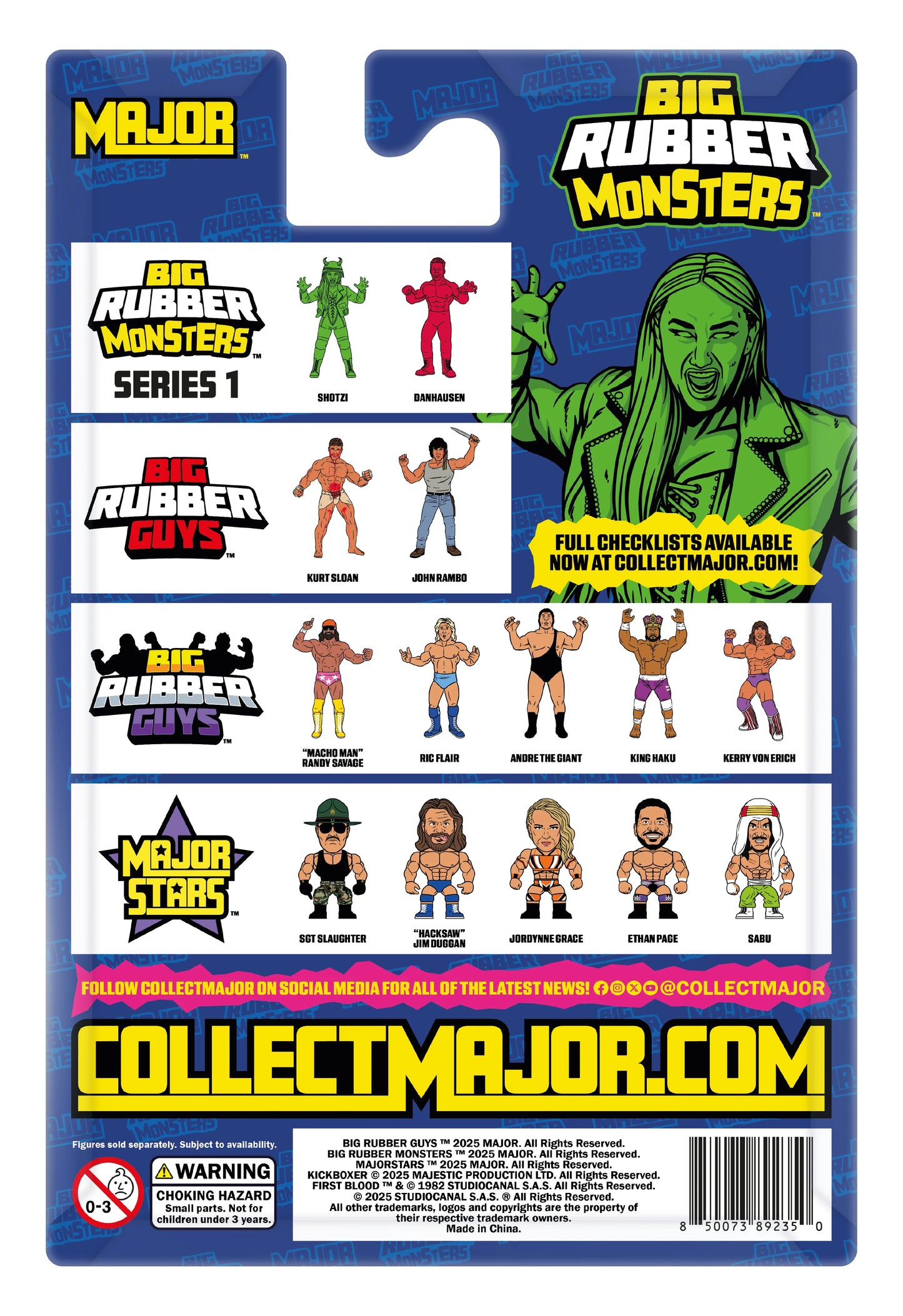 2026 MAJOR Big Rubber Monsters Series 1 Shotzi