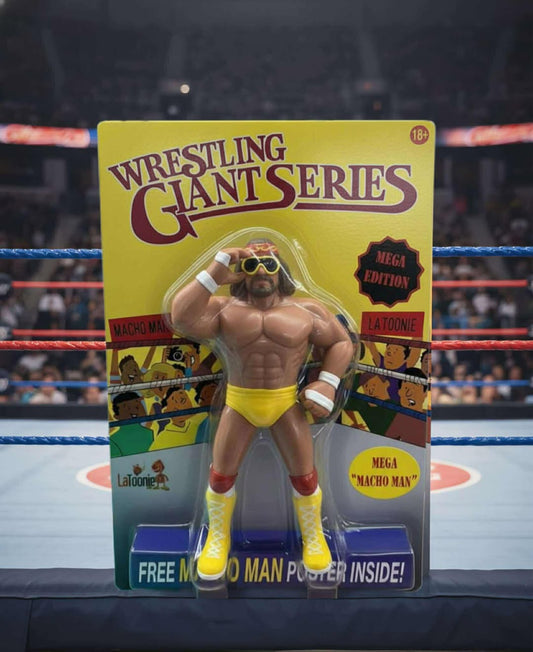 LaToonie Wrestling Giant Series 8" Scale "Mega" Macho Man Randy Savage