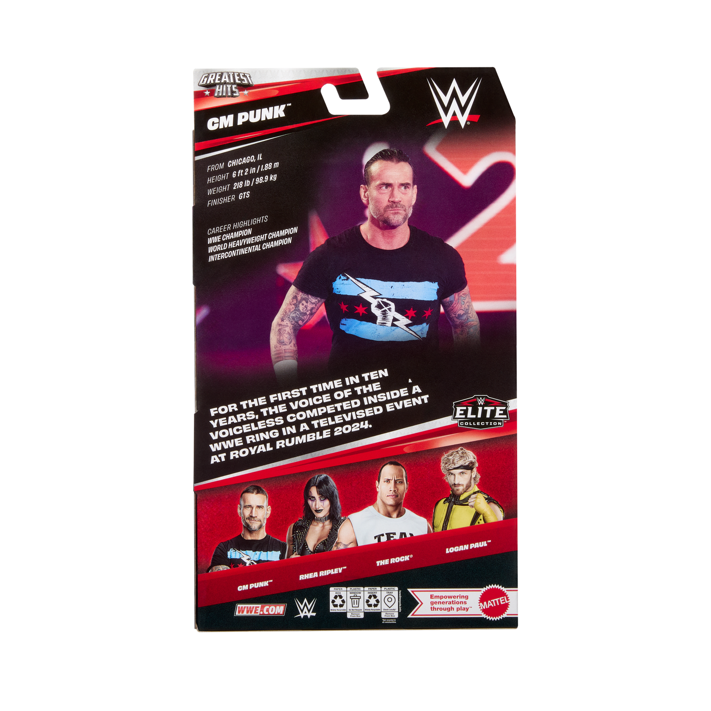 2026 WWE Mattel Elite Collection Greatest Hits Series 11 CM Punk
