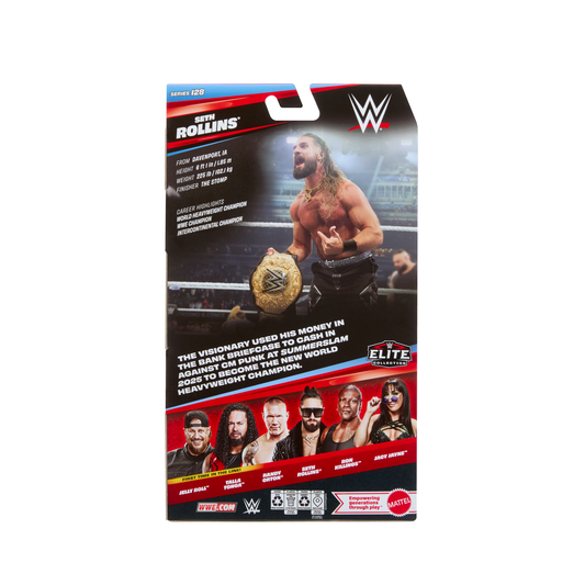 2026 WWE Mattel Elite Collection Series 128 Seth Rollins