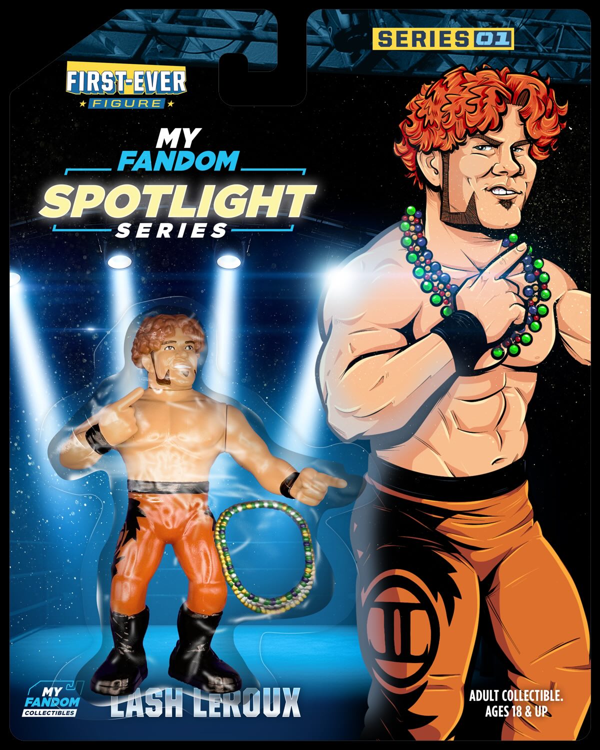 My Fandom Collectibles Spotlight Series 1 Lash Leroux [With Orange Tights]