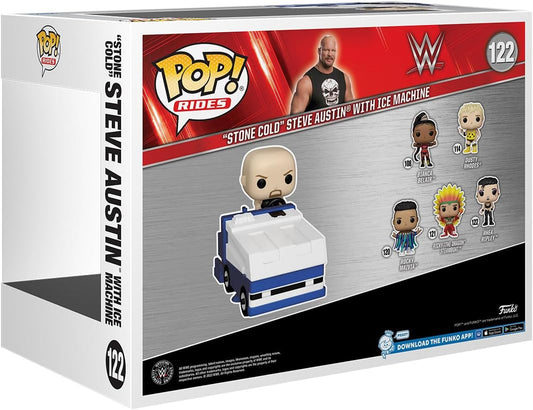2023 WWE Funko POP! Vinyls Rides 122 "Stone Cold" Steve Austin With Ice Machine