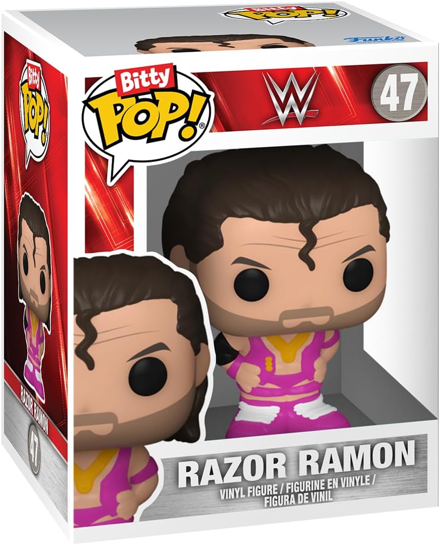 2024 WWE Funko Bitty POP! 4-Pack: Razor Ramon, Diesel, Rey Mysterio & Mystery