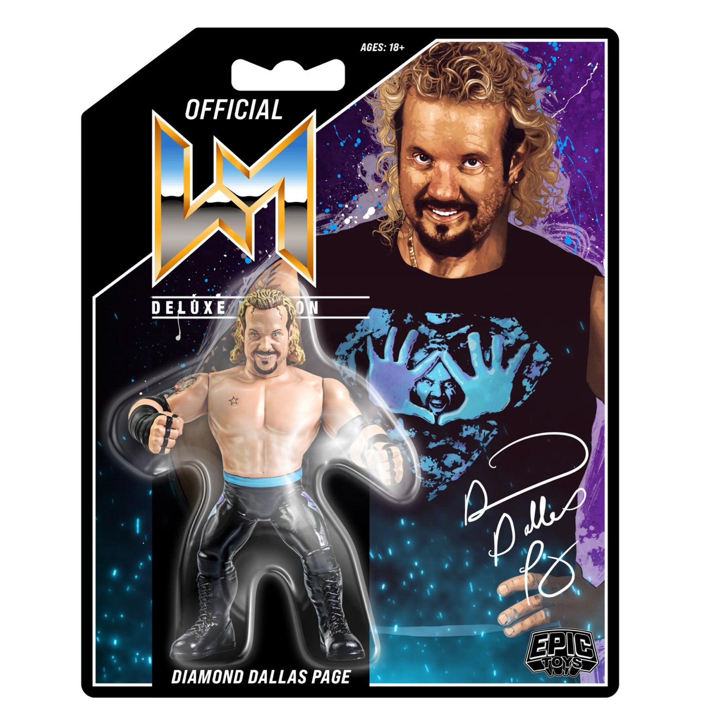 2024 Epic Toys Wrestling Megastars Deluxe Edition Diamond Dallas Page