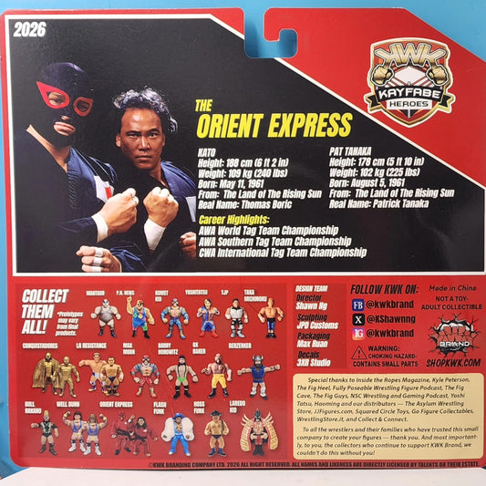 2026 KWK Kayfabe Heroes Orient Express [With Black Pants]