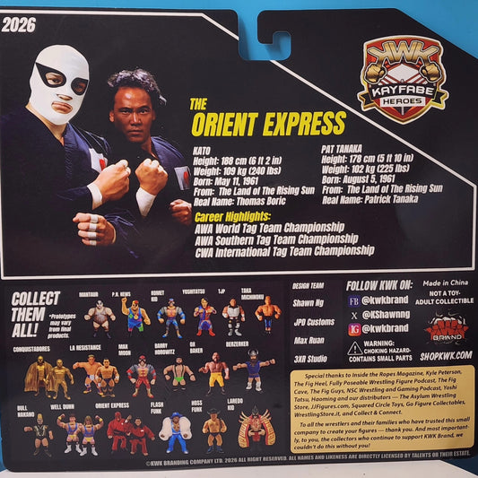 2026 KWK Kayfabe Heroes Orient Express [Exclusive]