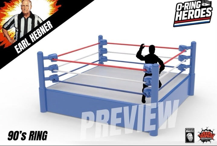 KWK O-Ring Heroes 90's Ring [With Earl Hebner]