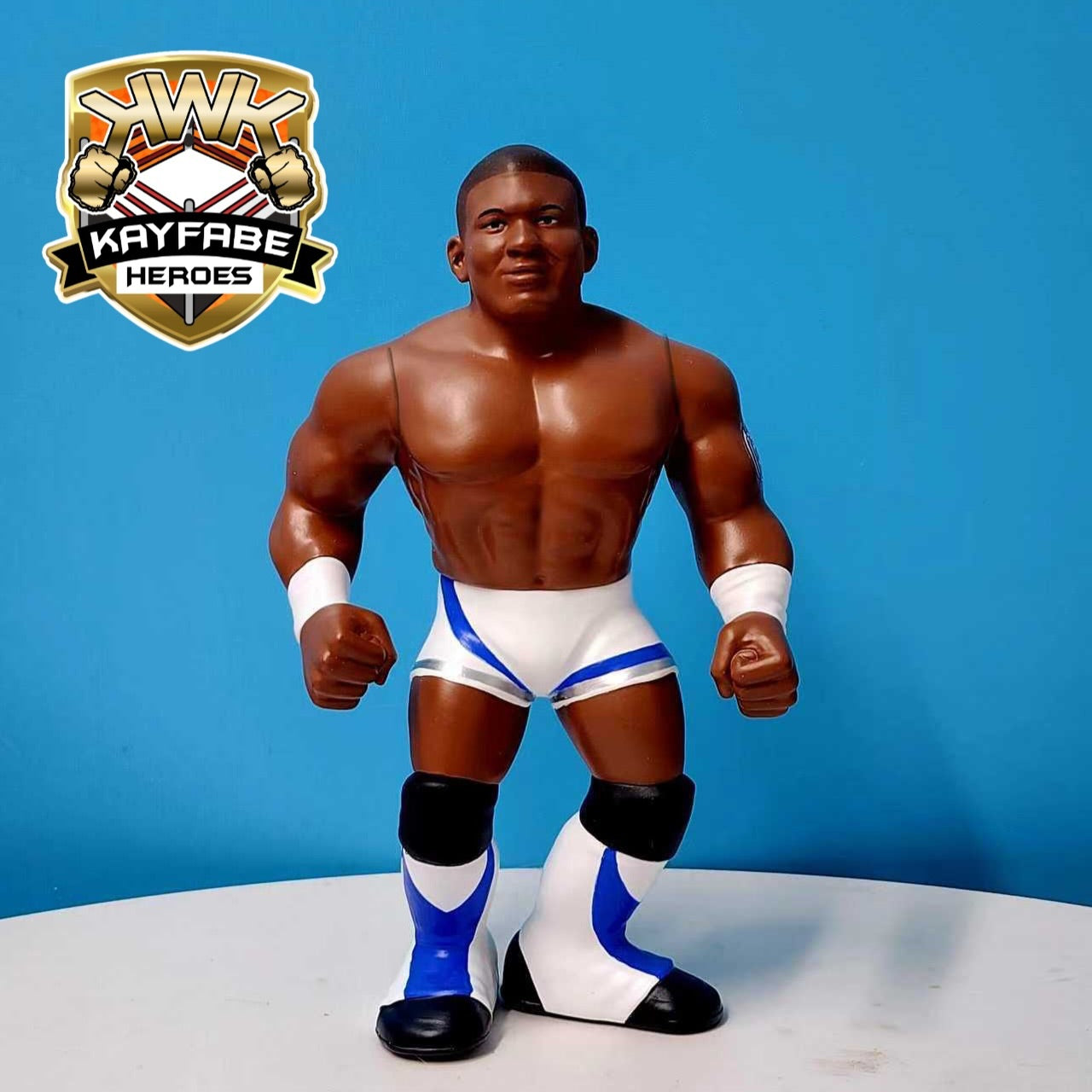 KWK Kayfabe Heroes Series TBD Shelton Benjamin [With White Trunks]