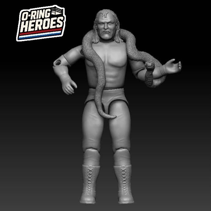 KWK O-Ring Heroes Series 1 Jake "The Snake" Roberts