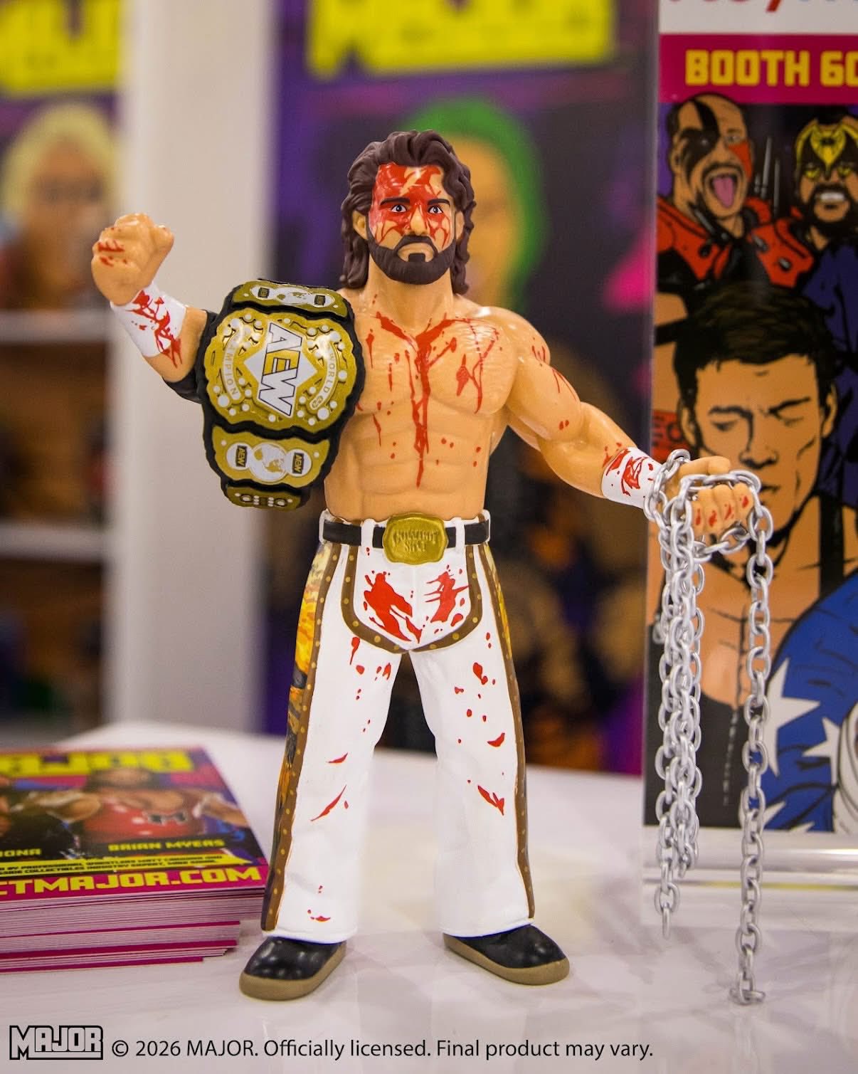 MAJOR AEW x Big Rubber Guys Series 1 Hangman Adam Page [Chase]