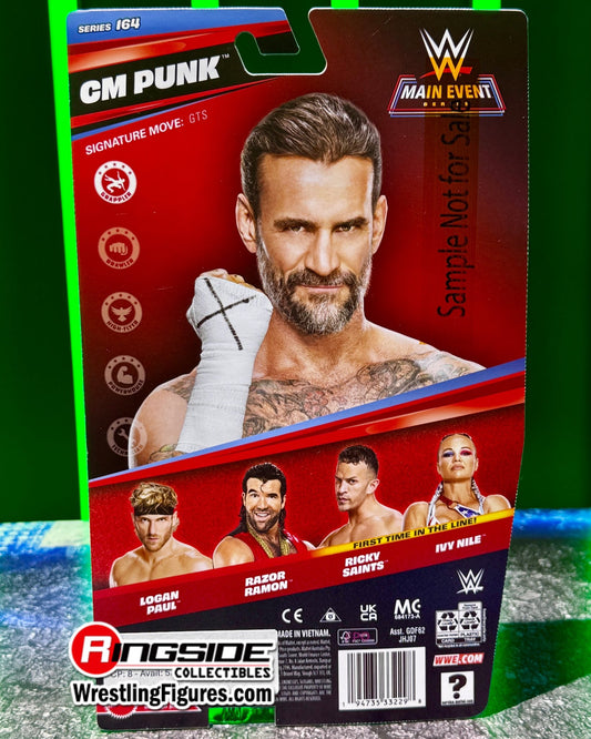 2026 WWE Mattel Main Event Series 164 CM Punk