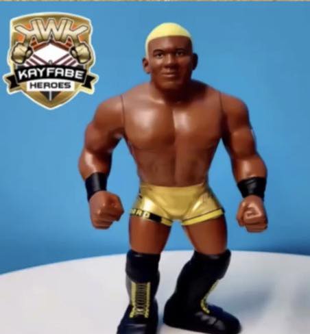 KWK Kayfabe Heroes Series TBD Shelton Benjamin [With Gold Trunks]