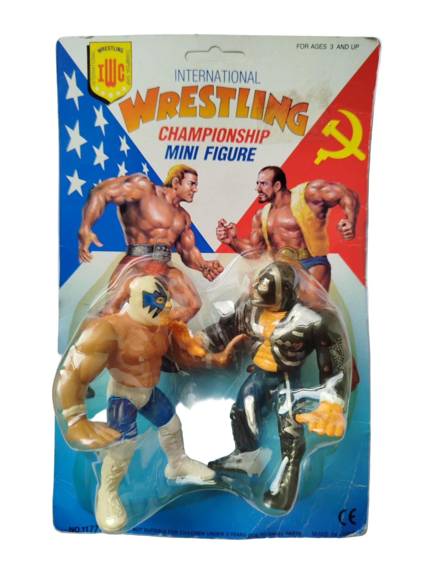 Lucha-Libre International Wrestling Championship Bootleg/Knockoff WWF Hasbro Style 2-Pack: Atlantis & Rayo de Jalisco