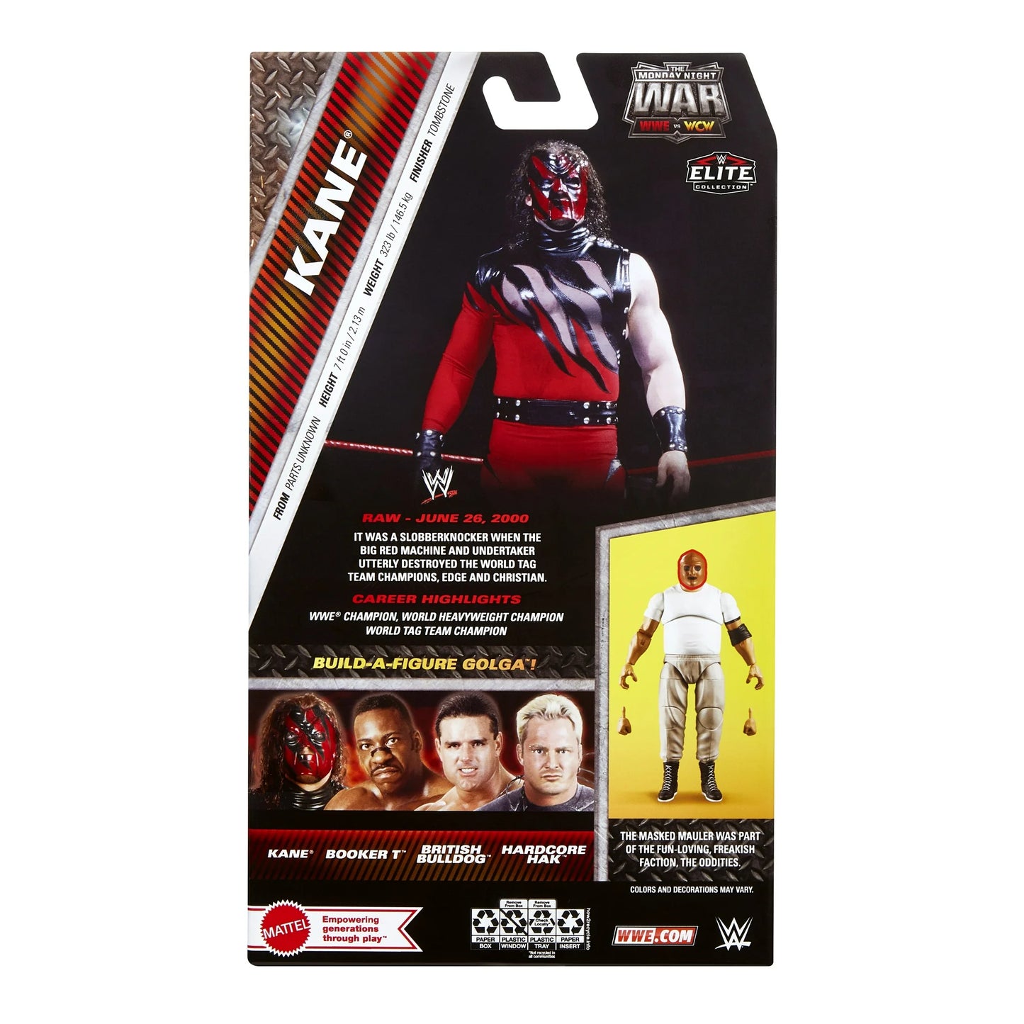 WWE - Élite Collection Monday Night War Figurine Kane | Smyths Toys France WWE - Élite Collection Monday Night War Figurine Kane | Smyths Toys France