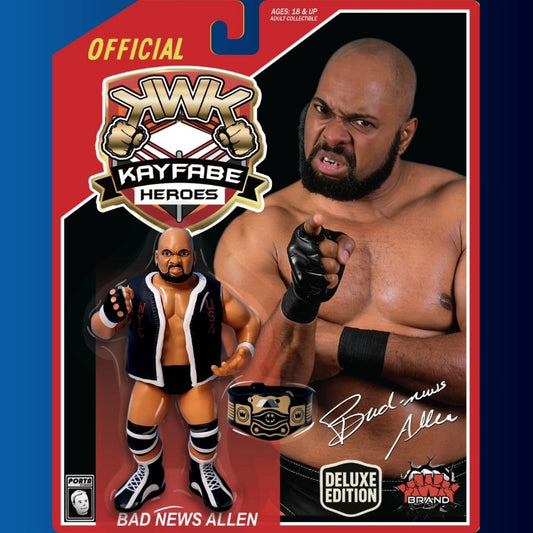 KWK Kayfabe Heroes Deluxe Edition Bad News Allen