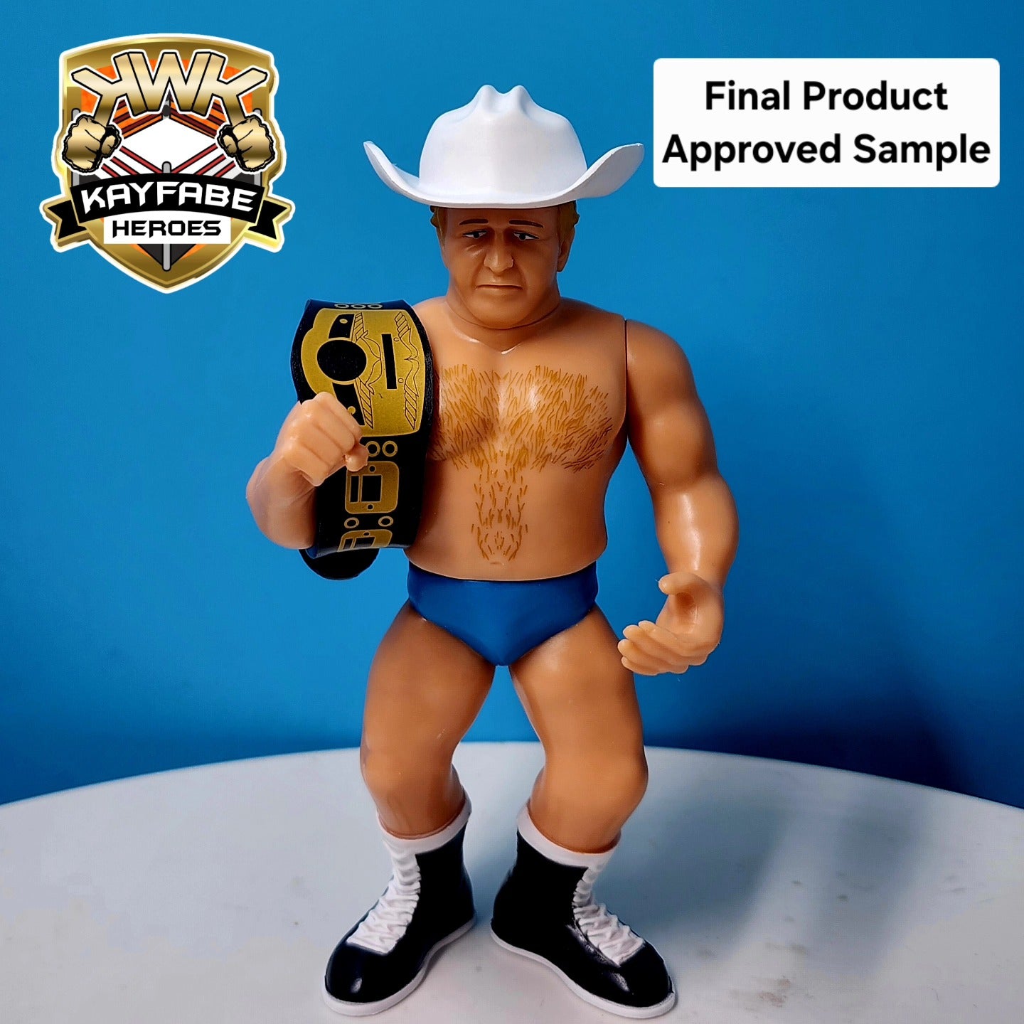 2026 KWK Kayfabe Heroes Deluxe Edition Dory Funk Jr. [With Light Blue Trunks]