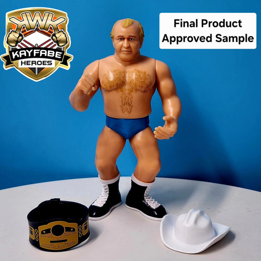 2026 KWK Kayfabe Heroes Deluxe Edition Dory Funk Jr. [With Light Blue Trunks]