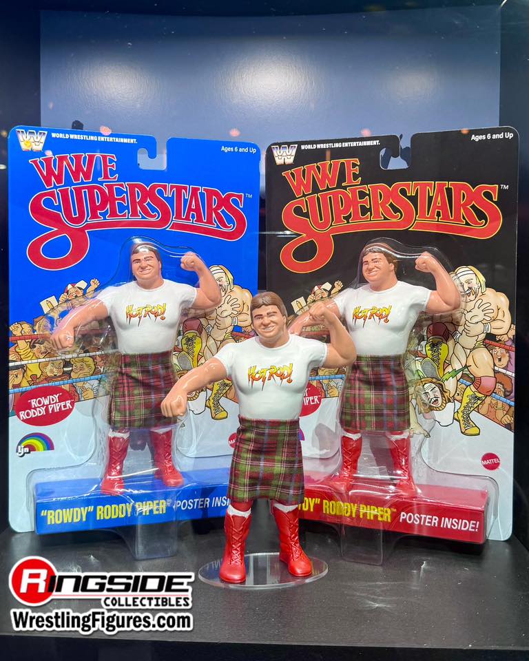 2026 Mattel LJN WWE Superstars Series 3 "Rowdy" Roddy Piper [Exclusive, Chase]