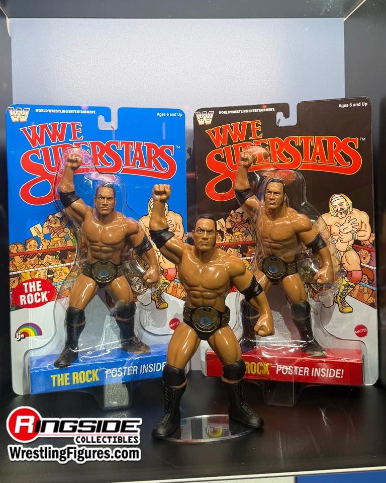 2026 Mattel LJN WWE Superstars Series 3 The Rock [Exclusive]