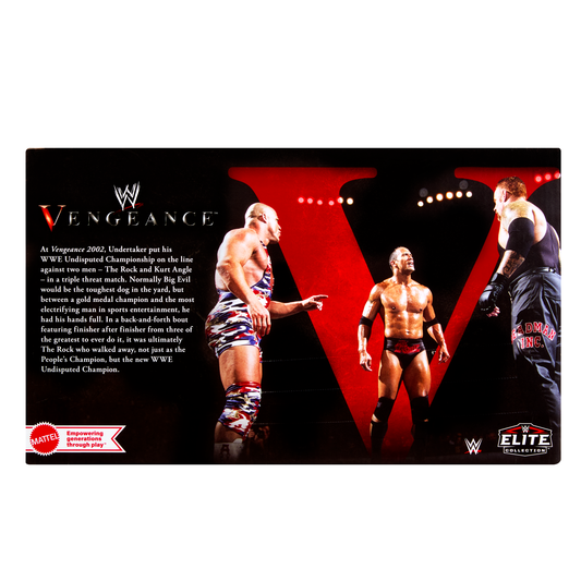 2027 WWE Mattel Elite Collection Vengeance 2002 3-Pack: Kurt Angle, The Rock & Undertaker