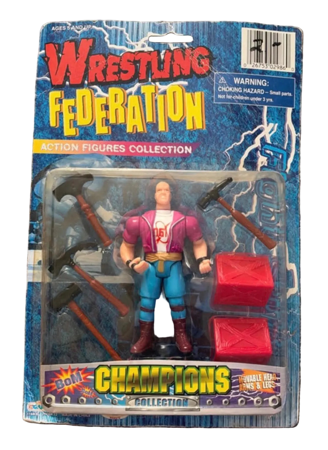 Wrestling Federation Champions Collection Bootleg/Knockoff Wrestler