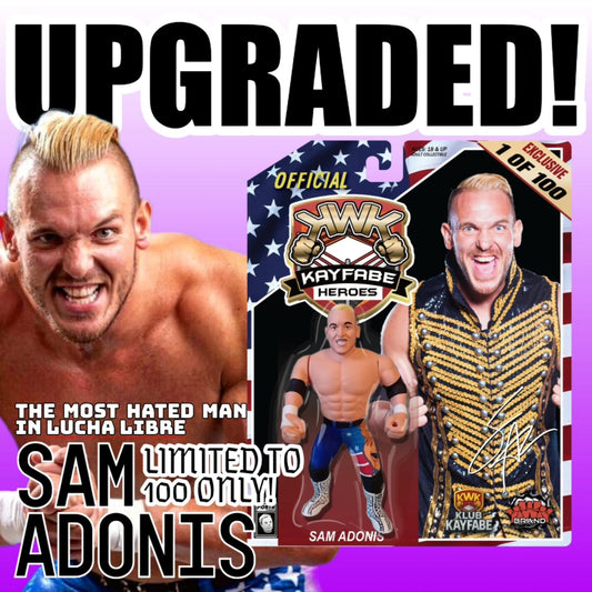2026 KWK Kayfabe Heroes Sam Adonis [Exclusive]