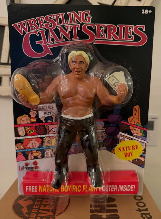 2026 LaToonie Wrestling Giant Series 8" Scale Ric Flair